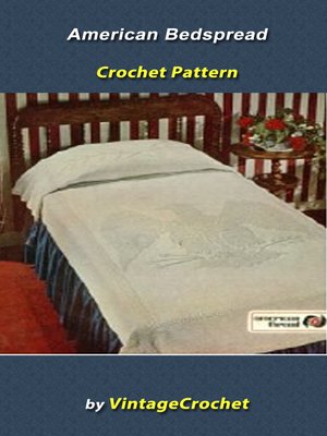 cover image of Americana Bedspread Vintage Crochet Pattern